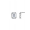 Baget Taşlı Altın Küpe - 14K - 1.34gr