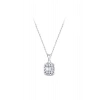 Baget Taşlı Altın Kolye - 14k - 1.78gr