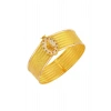 Tuğralı Altın Kelepçe Bilezik - 14k - 16.64gr