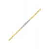 Taşlı Altın Bileklik - 14K - 7.98gr