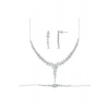 Taşlı Altın Nişan Düğün Set - 14k - 12.62gr