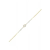 Taşlı Altın Nişan Düğün Set - 14k - 2.19gr