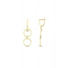 Tasarım Altın Küpe - 14k - 3.23gr