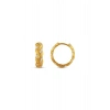 Altın Halka Küpe - 14k - 2.66gr