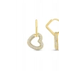 Kalp Figürlü Altın Küpe - 14K