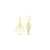 Tasarım Altın Küpe - 14k - 3.31gr