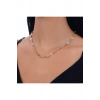 Zincir Formlu Altın Set - 14k - 3.87gr