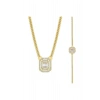 Baget Taşlı Altın Set - 14K