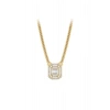 Baget Taşlı Altın Set - 14K