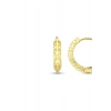 Altın Halka Küpe - 14k - 2.78gr