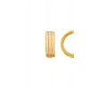 Altın Halka Küpe - 14k - 3.48gr