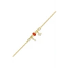 Tasarım Altın Charm Bileklik - 14K