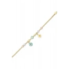 Papatyalı Altın Çocuk Bileklik - 14k - 4.42gr