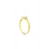Opal Taşlı Altın Oval Yüzük - 14K