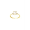 Opal Taşlı Altın Yüzük - 14K