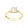 Opal Taşlı Altın Yüzük - 14K