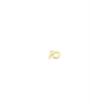 Altın Burç Aslan Tragus Piercing - 14K