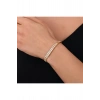 Altın Taşlı Tasarım Bileklik - 14K