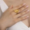 Yiğitbaşı Gold 22 Ayar Fancy Dorika Yüzük 3060