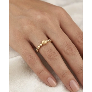 Yiğitbaşı Gold 14 Ayar Fancy Yüzük (3598)