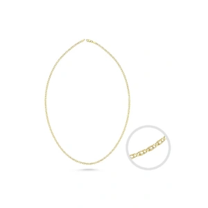 Altın Zincir Kolye - 14k - 2.78gr
