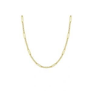 Fantezi Altın Zincir Kolye - 14k - 3.98gr