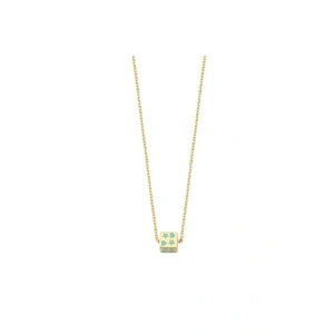 Mineli Küp Altın Kolye - 14k - 5.51gr