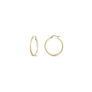 Altın Halka Küpe - 14k - 2.32gr