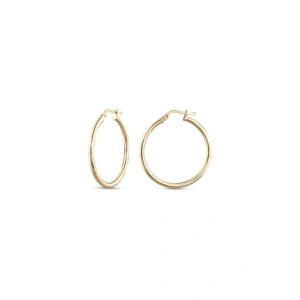 Altın Halka Küpe - 14k - 2.64gr