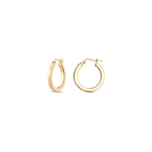 Altın Halka Küpe - 14k - 2.05gr