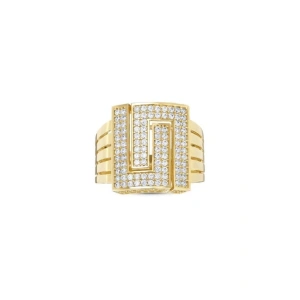 Taşlı Altın Yüzük - 14k - 4.90gr