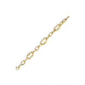 Altın Zincir Bileklik - 14k - 12.33gr