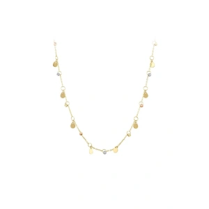 Dorika Toplu Altın Kolye - 14k - 2.53gr