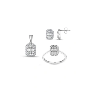 Altın Üçlü Baget Set - 14K