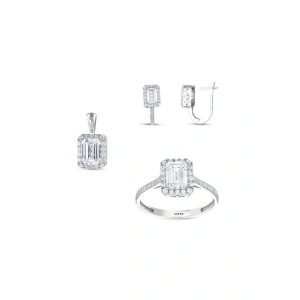 Altın Üçlü Baget Set - 14K