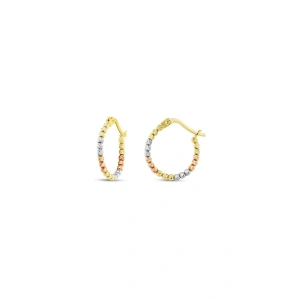Dorika Toplu Altın Halka Küpe - 14k - 1.98gr