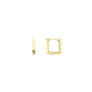 Tasarım Altın Küpe - 14k - 2.40gr