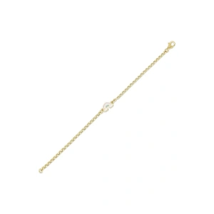 Gökkuşağı Figürlü Altın Çocuk Bileklik - 14k - 1.74gr