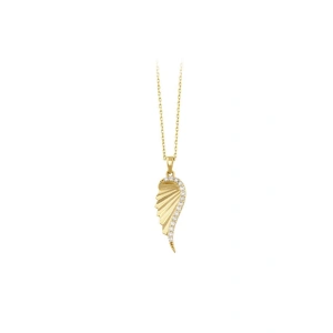 Melek Kanatlı Altın Kolye - 14k - 1.78gr