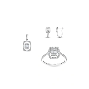 Altın Üçlü Baget Set - 14K