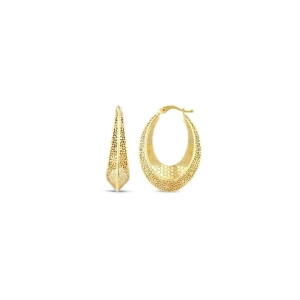 Tasarım Altın Küpe - 14k - 5.23gr