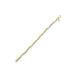 Altın Tasarım Zincir Bileklik - 14K