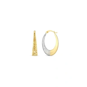 Tasarım Altın Küpe - 14k - 3.15gr