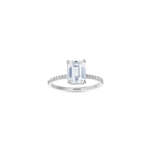 Baget Taşlı Altın Yüzük - 14k - 2.15gr