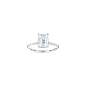 Baget Taşlı Altın Yüzük - 14K - 2.11gr