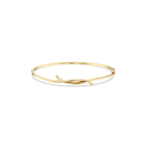 Tasarım Altın Kelepçe Bilezik - 14k - 5.38gr