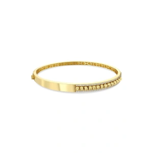 Dorikalı Altın Kelepçe Bilezik - 14K - 9.18gr