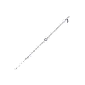 Taşlı Altın Bileklik - 14k - 6.54gr