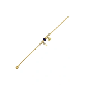 Tasarım Altın Charm Bileklik - 14K