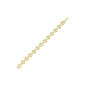 Damla Tasarım Altın Bileklik - 14k - 12.46gr